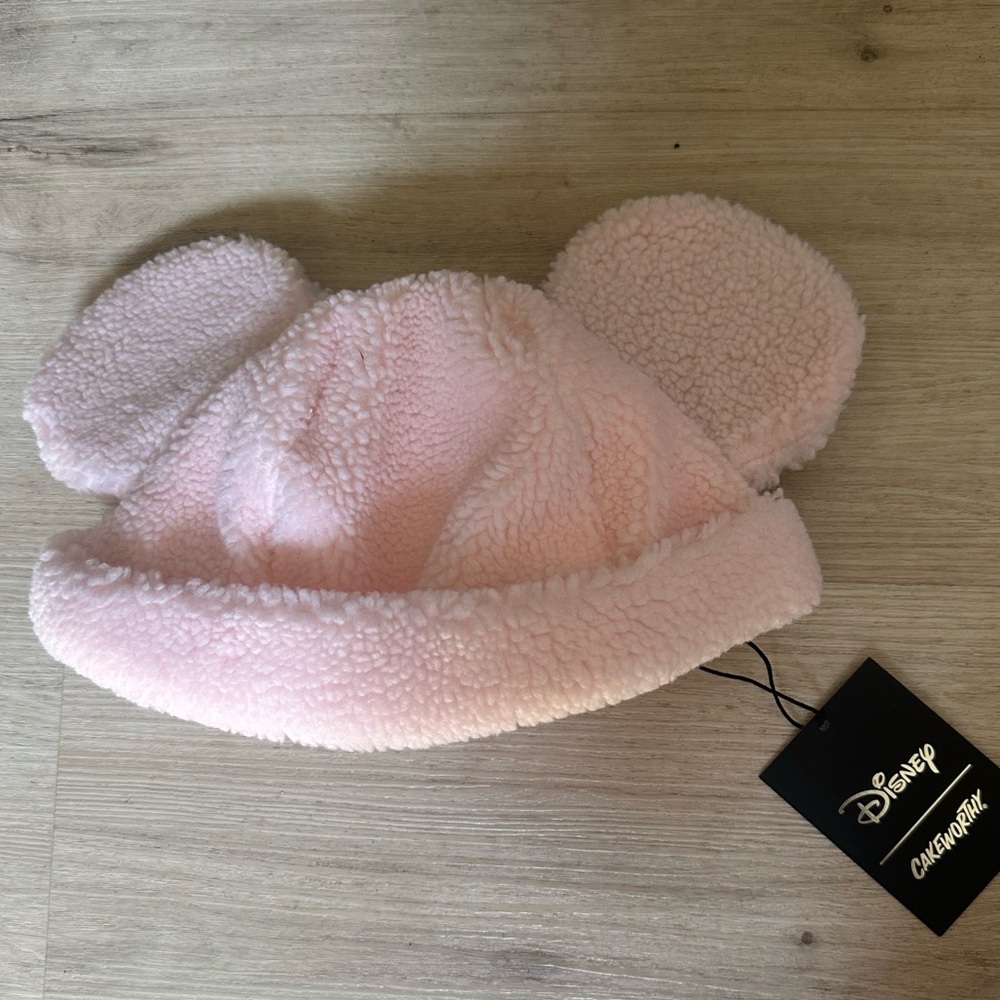 Disney Pink Sherpa Hat with Ears
